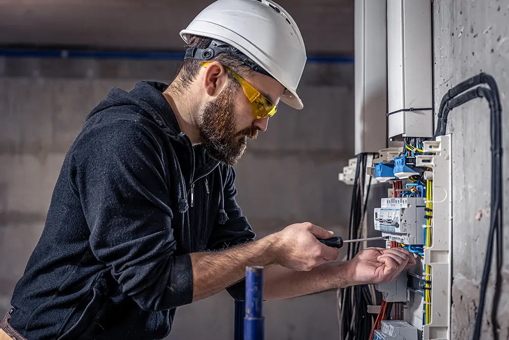 Electrical contractors store